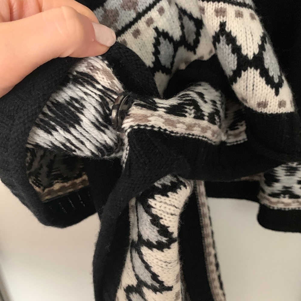 Aqua Wool Cape - image 3